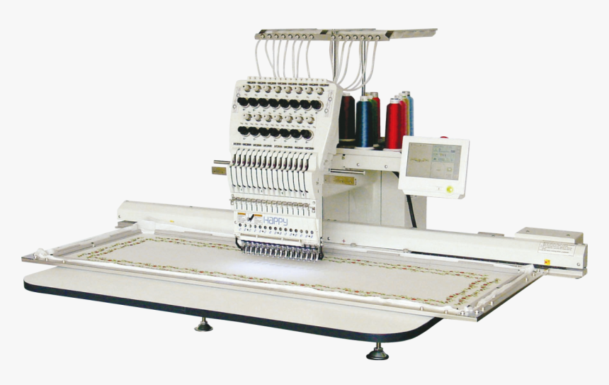Computerized Single Head Embroidery Machine, HD Png Download