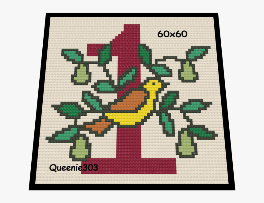 12 Days Of Christmas - Cross-stitch, HD Png Download