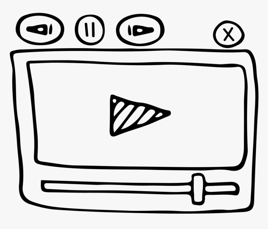 Cinema Set 74 Icons 11 - Line Art, HD Png Download