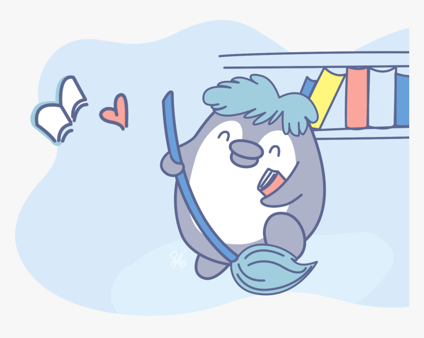 Penguin Twitter 0010 Vector Design Illustration - Cartoon, HD Png Download