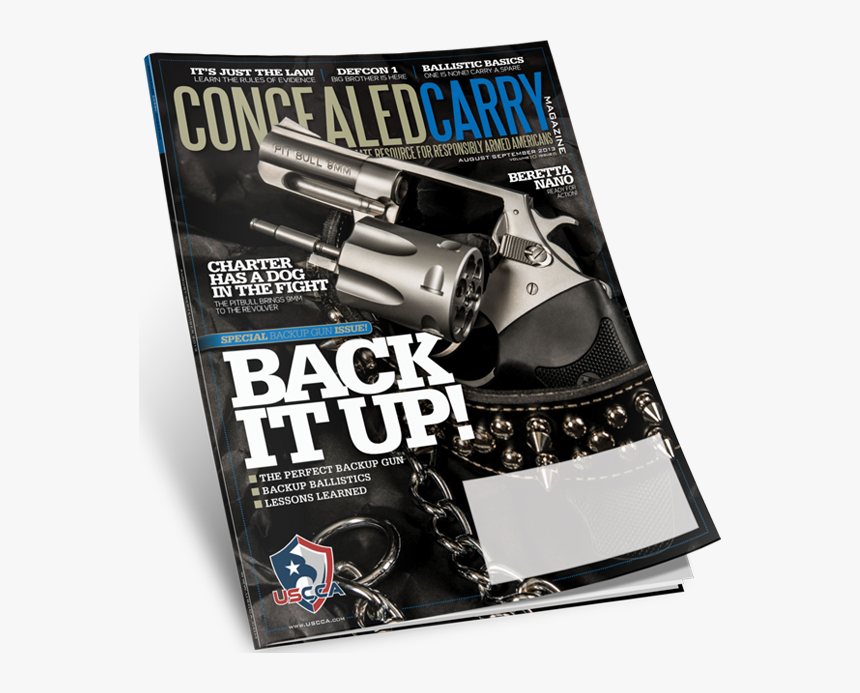 Concealed Carry Magazine - Revolver, HD Png Download