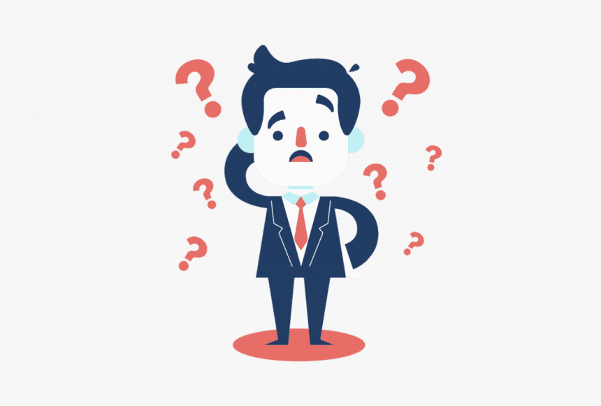 Question Suit Guy - Trademark And Copyright Cartoon, HD Png Download