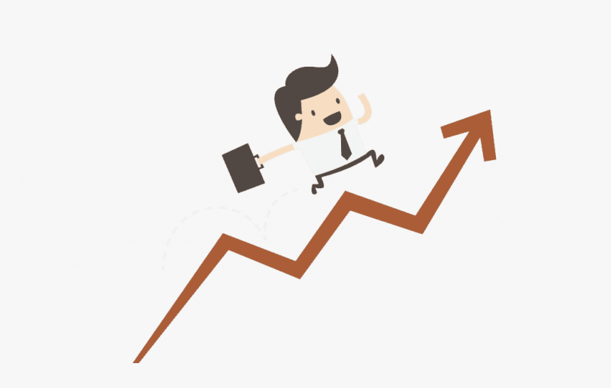 Happy Jumping Guy - Trader Png, Transparent Png