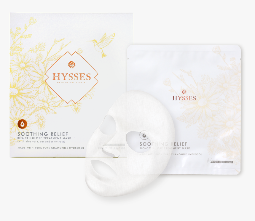 Soothing Bio Cellulose Mask Chamomile - Circle, HD Png Download