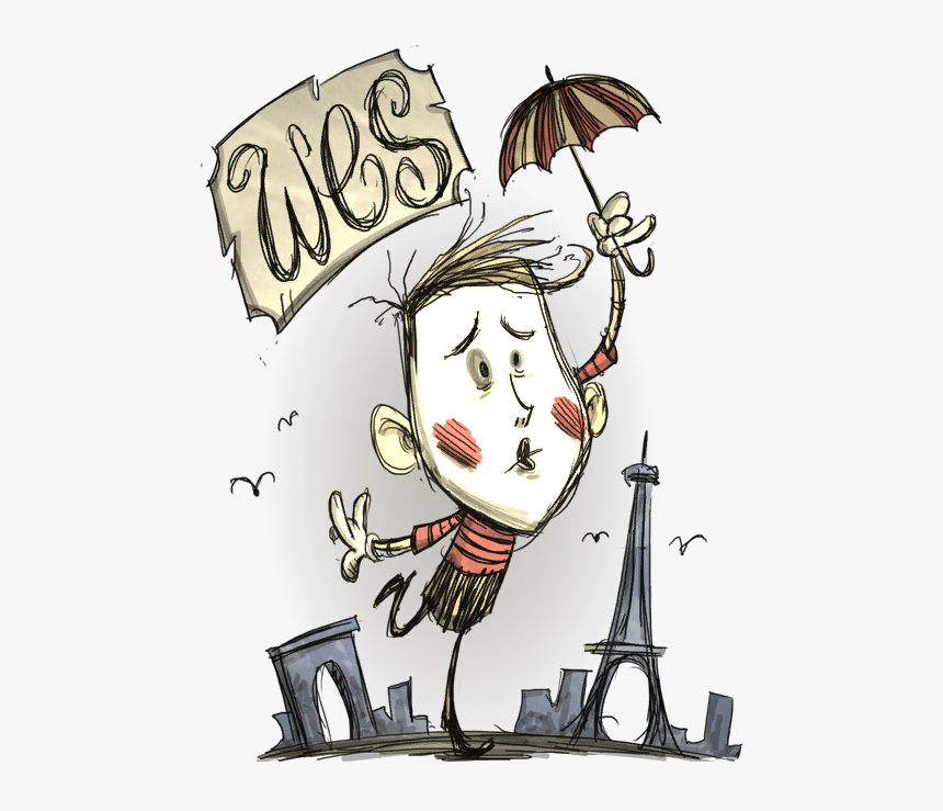 Don T Starve - Wes From Don T Starve, HD Png Download