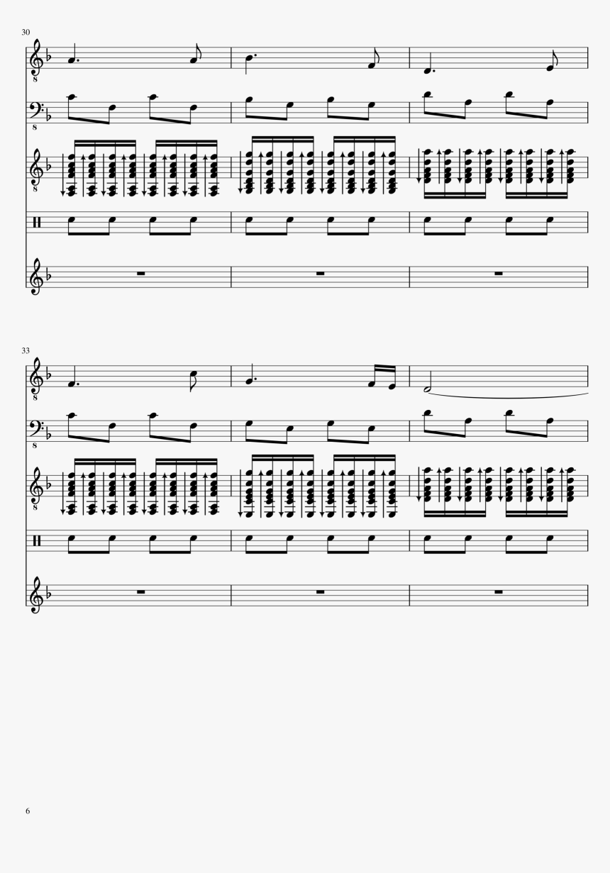Rango Slide, Image - Sheet Music, HD Png Download