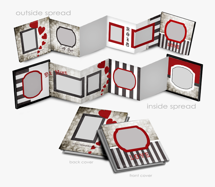 Amuze Me Accordion Book - Accordion Mini Books Template, HD Png Download