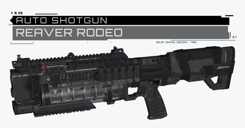 Reaver Shotgun, HD Png Download