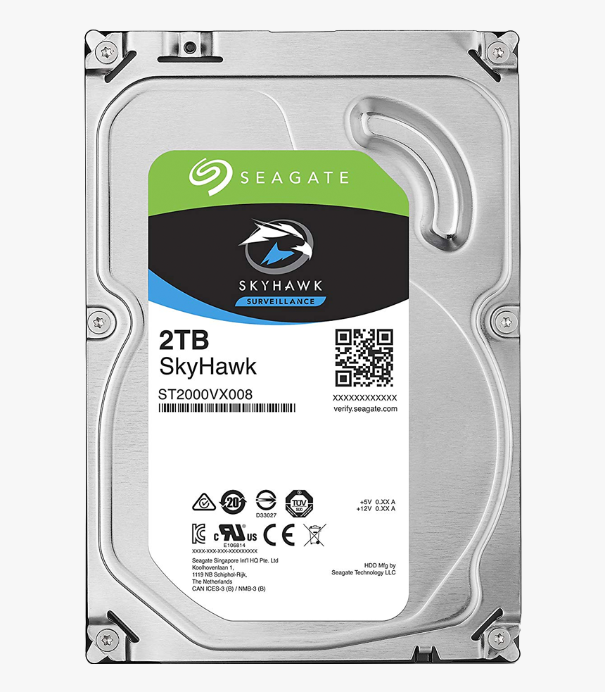 Seagate Ironwolf St2000vn004 - Seagate Ironwolf Pro 2tb, HD Png Download