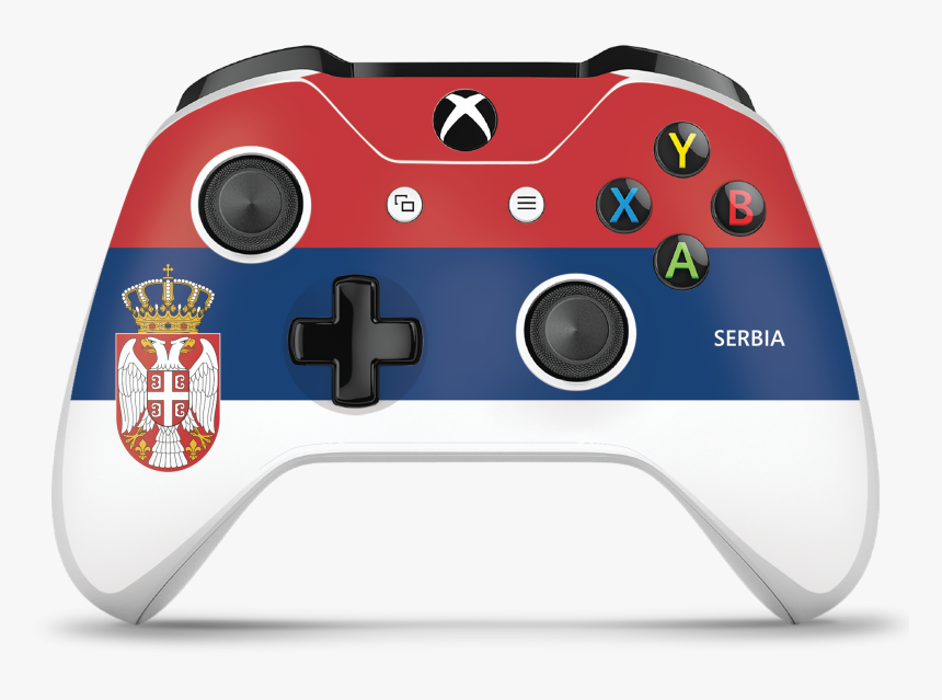 Xbox One Serbia Flag Controller Skin - Xbox Iran Controller, HD Png Download