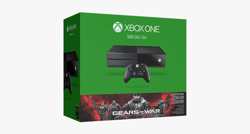 Xbox One Gears Of War 500 Gb, HD Png Download