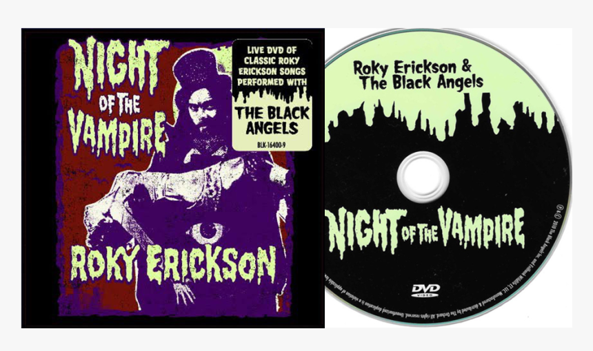 Roky Erickson & The Black Angels - Roky Erickson Night Of The Vampire, HD Png Download
