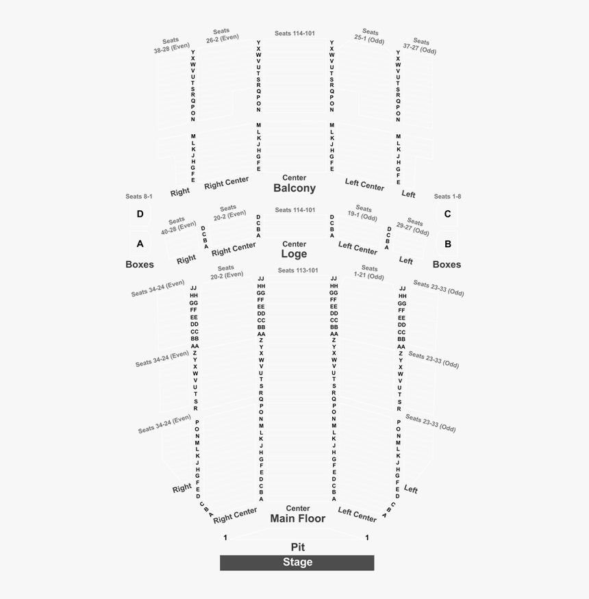 Rochester Auditorium Theater Balcc, HD Png Download