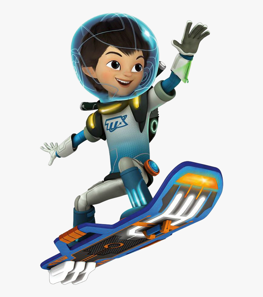 Image Miles Hoverboard Render - Miles From Tomorrowland Png, Transparent Png