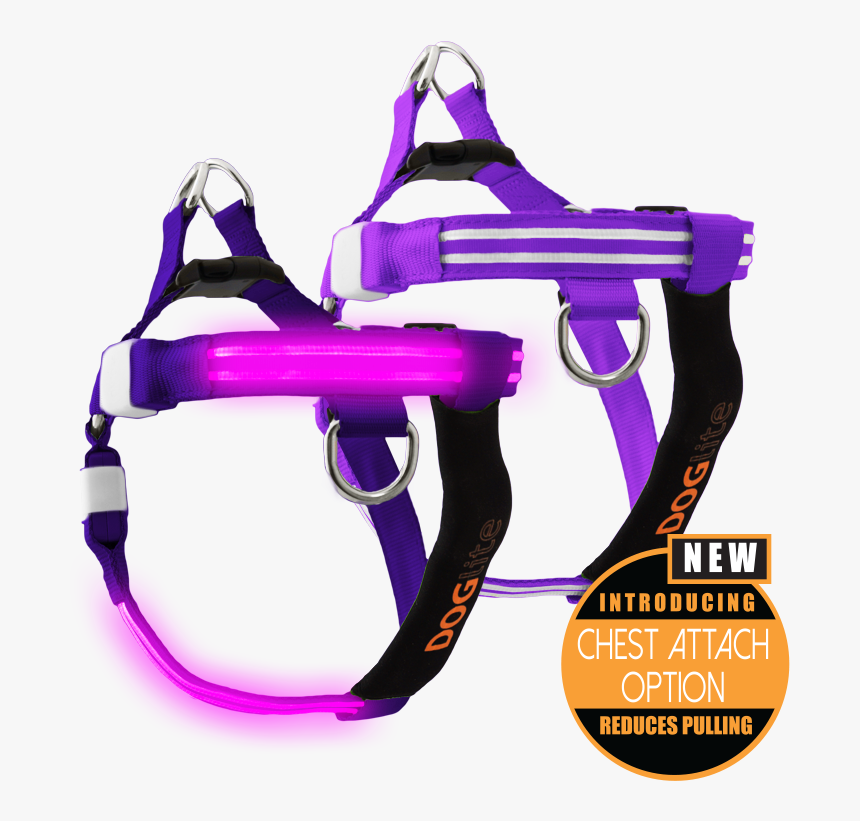 Double Trouble Led Dog Harness - Pet Harness, HD Png Download