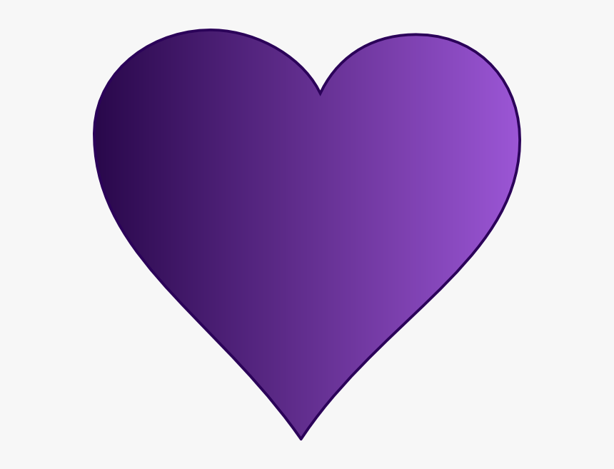 Purple Heart Clipart Free, HD Png Download