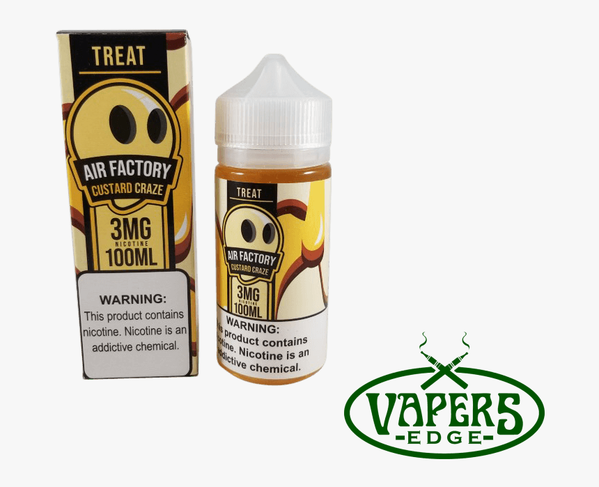 Custard Craze By Treat Factory Eliquid - Baby Bottle, HD Png Download