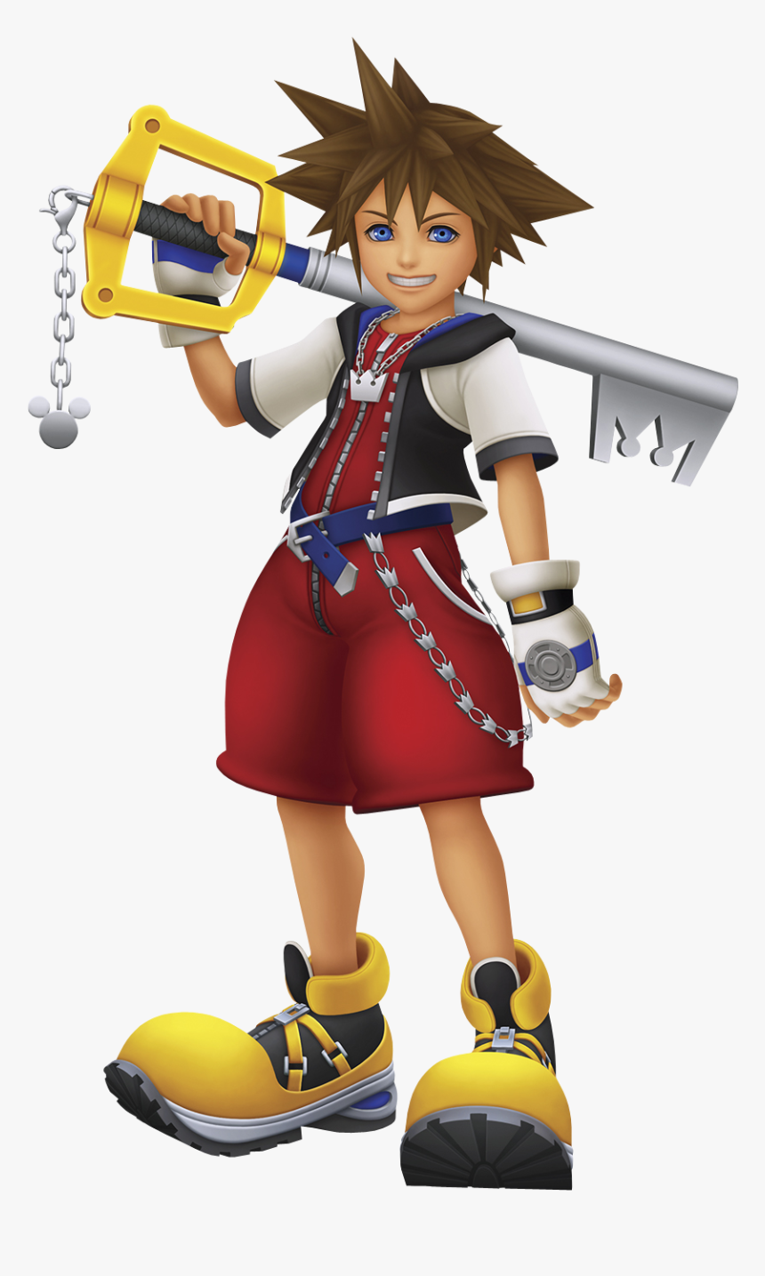 Sora Kingdom Hearts 1 Outfit, HD Png Download