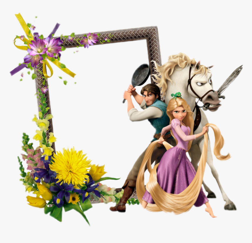 #frame#cartoon#disney - Tangled Disney, HD Png Download