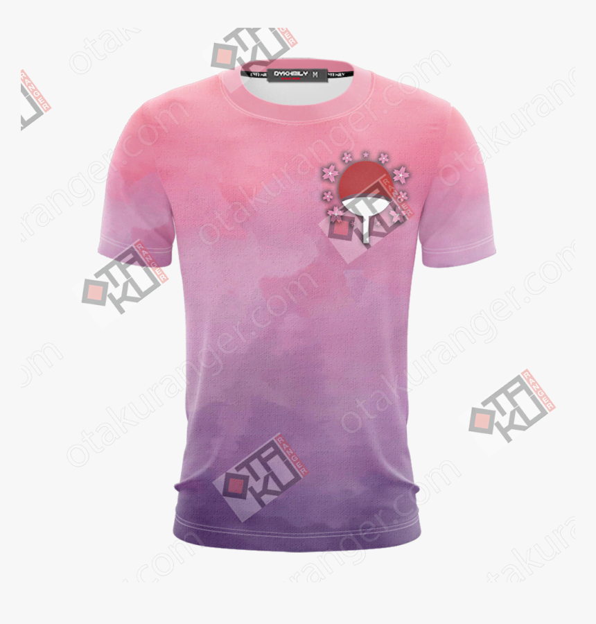 Naruto Sakura And Sasuke Symbol Unisex 3d T-shirt, HD Png Download