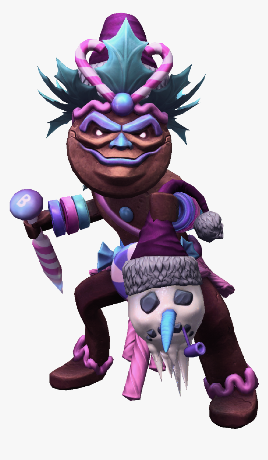 Nazeebo Winter Veil Fruitcake Gingerdread Skin - Cartoon, HD Png Download