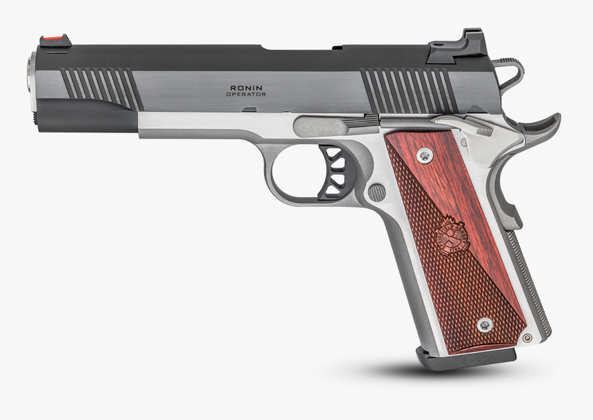 Forged Frame And Slide On The 1911 Ronin - Springfield 1911 Loaded Stainless, HD Png Download