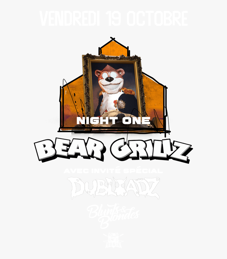 Bear Grillz Dubloadz Blunts & Blondes Ronin - Bear Grillz, HD Png Download