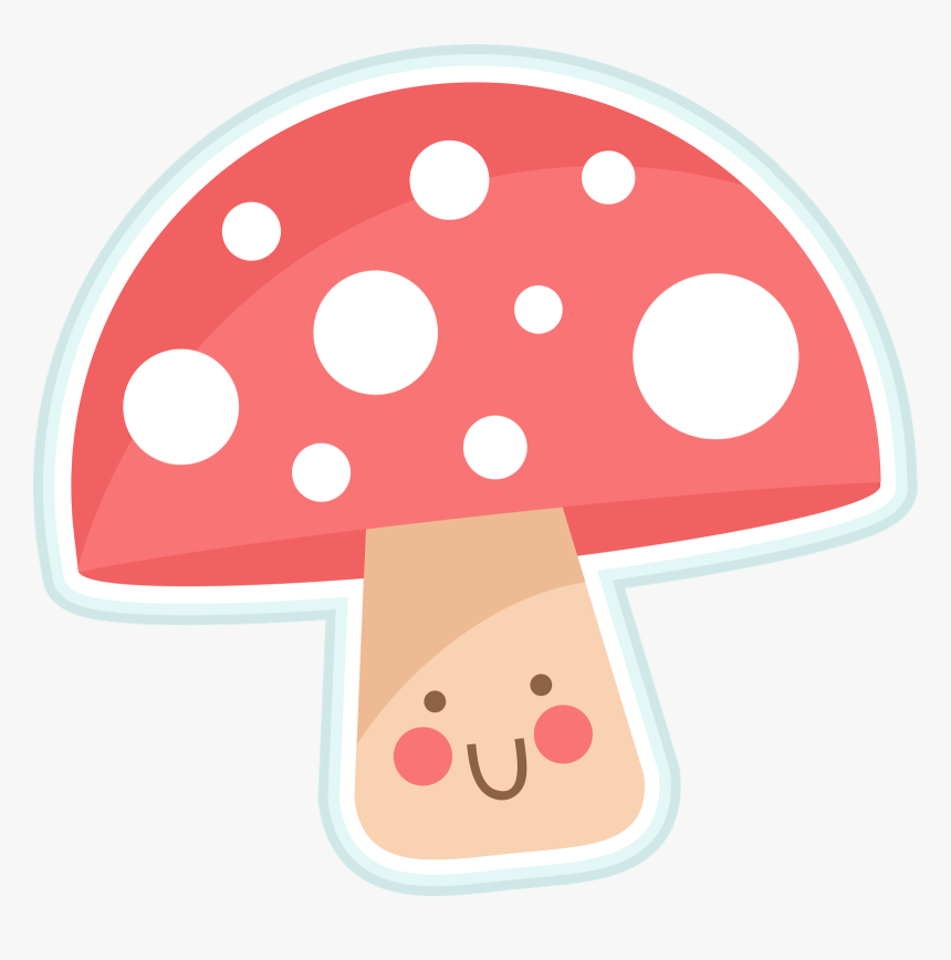 Graphic Stock Miss Kate Cuttables Scrappy Moms Stamps - Cute Mushroom Clipart, HD Png Download