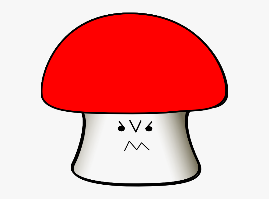Angry Mushroom Clipart, HD Png Download