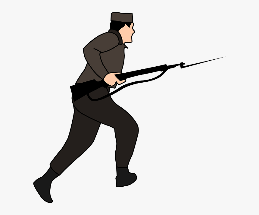 People Fighting In War Clipart, HD Png Download