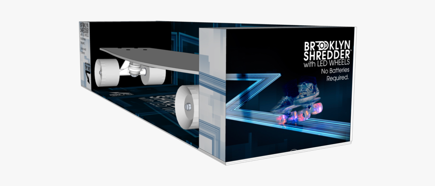 Brooklyn Shredder Box Render5, HD Png Download