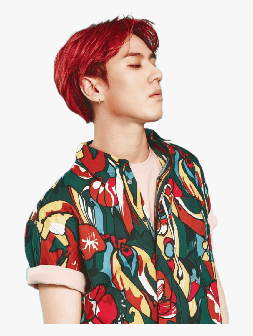 Got7 Yugyeom Flower Print - Yugyeom Png, Transparent Png