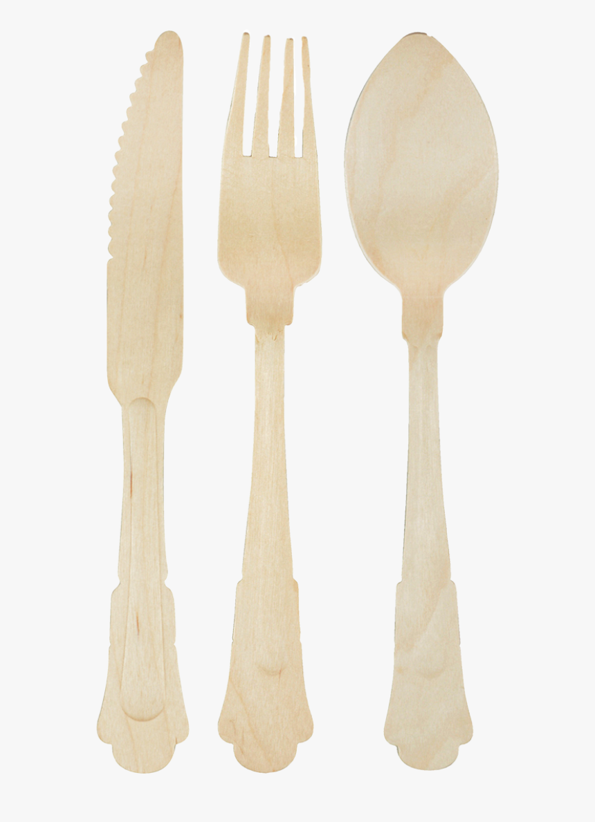 Wooden Disposable Cutlery Set Of - Knife, HD Png Download
