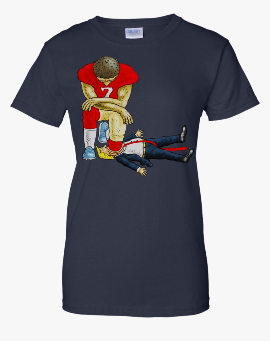 Colin Kaepernick Donald Trump Shirt, Hoodie, Tank - T-shirt, HD Png Download