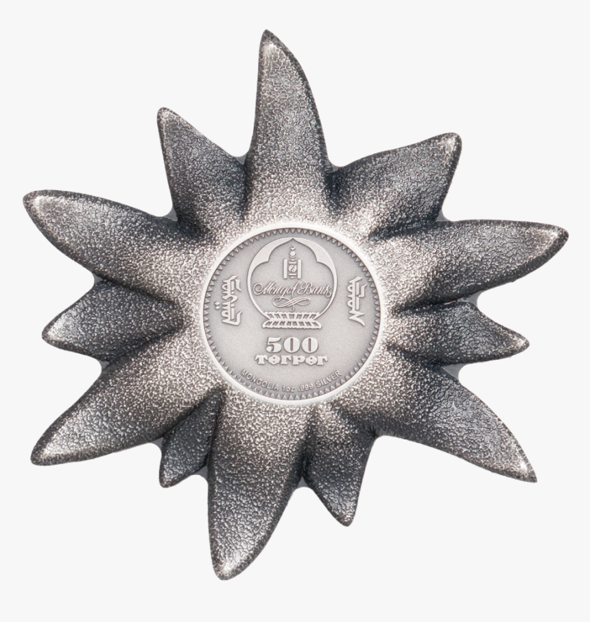Mongolei Golden Edelweiss 1000 Togrog 2019, HD Png Download