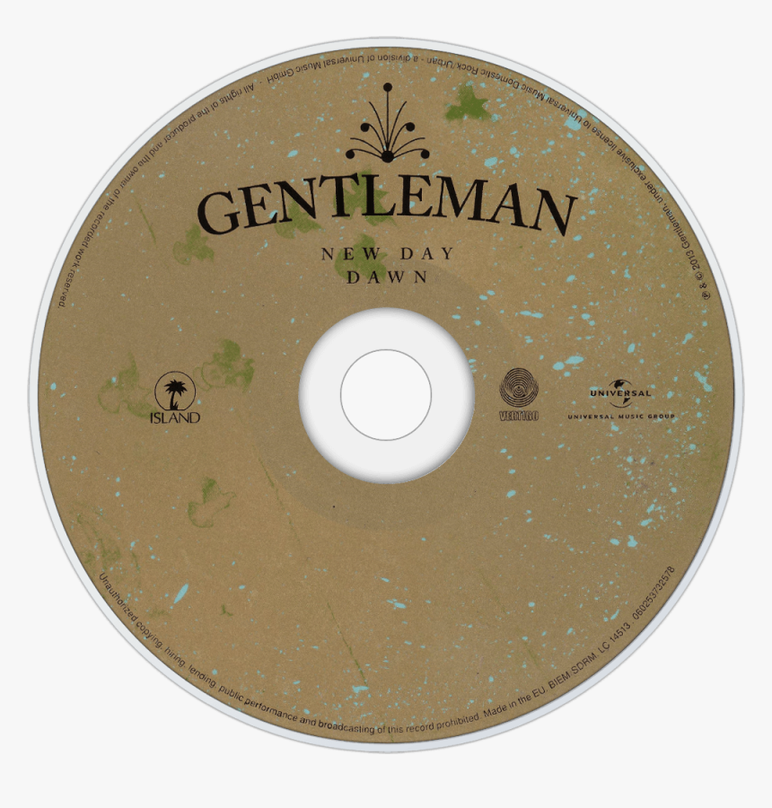 Gentleman New Day Dawn Cd Disc Image - Circle, HD Png Download