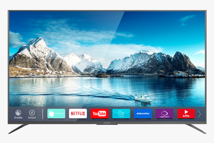 Lcd Tv Png - Telewizor Kruger&matz 65, Transparent Png