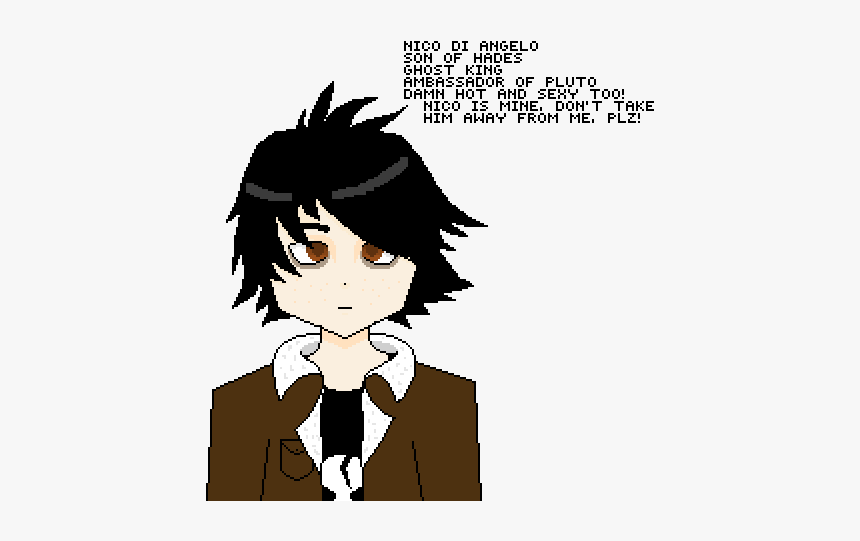 Anime Nico Di Angelo, HD Png Download