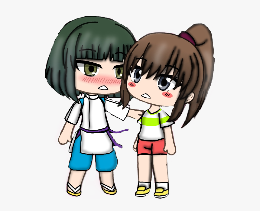 Chihiro X Haku - Cartoon, HD Png Download