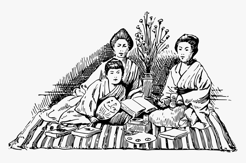 Art,family,people - Sketch, HD Png Download