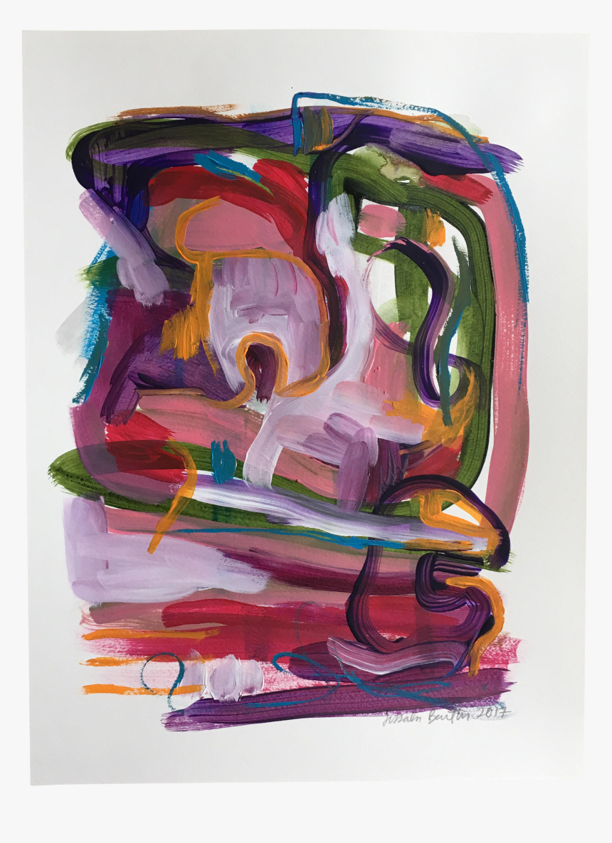 Acrylic Drawing Modern - Modern Art, HD Png Download