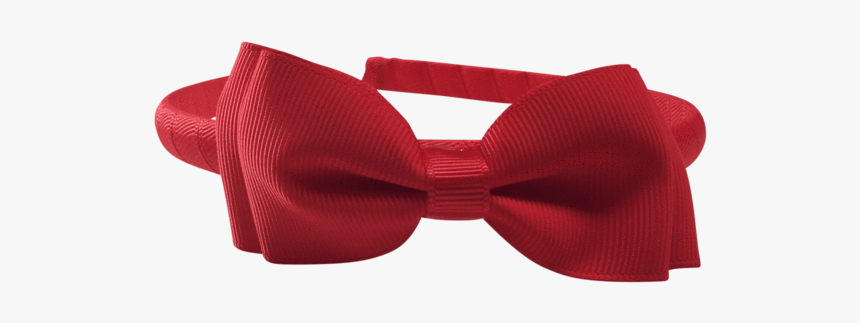 Headband With Bowtie - Satin, HD Png Download