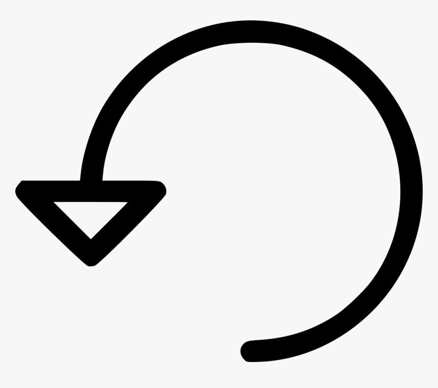 Arrow Circular Arrow Turn Rotation Rotate, HD Png Download