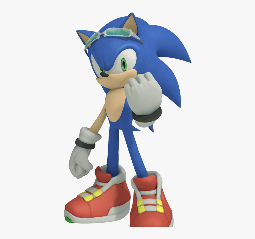 Sonic Free Riders Conversations - Sonic Free Riders Sonic, HD Png Download