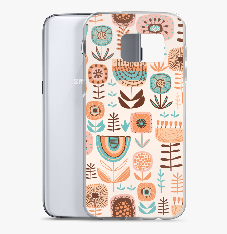 1423 Mockup Case With Phone Default Samsung Galaxy - Smartphone, HD Png Download