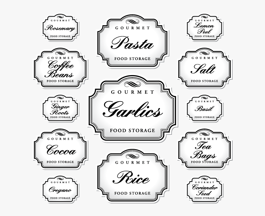 Grocery Labels, HD Png Download
