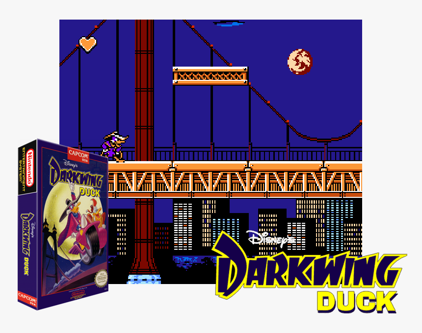 Darkwing Duck Nes, HD Png Download