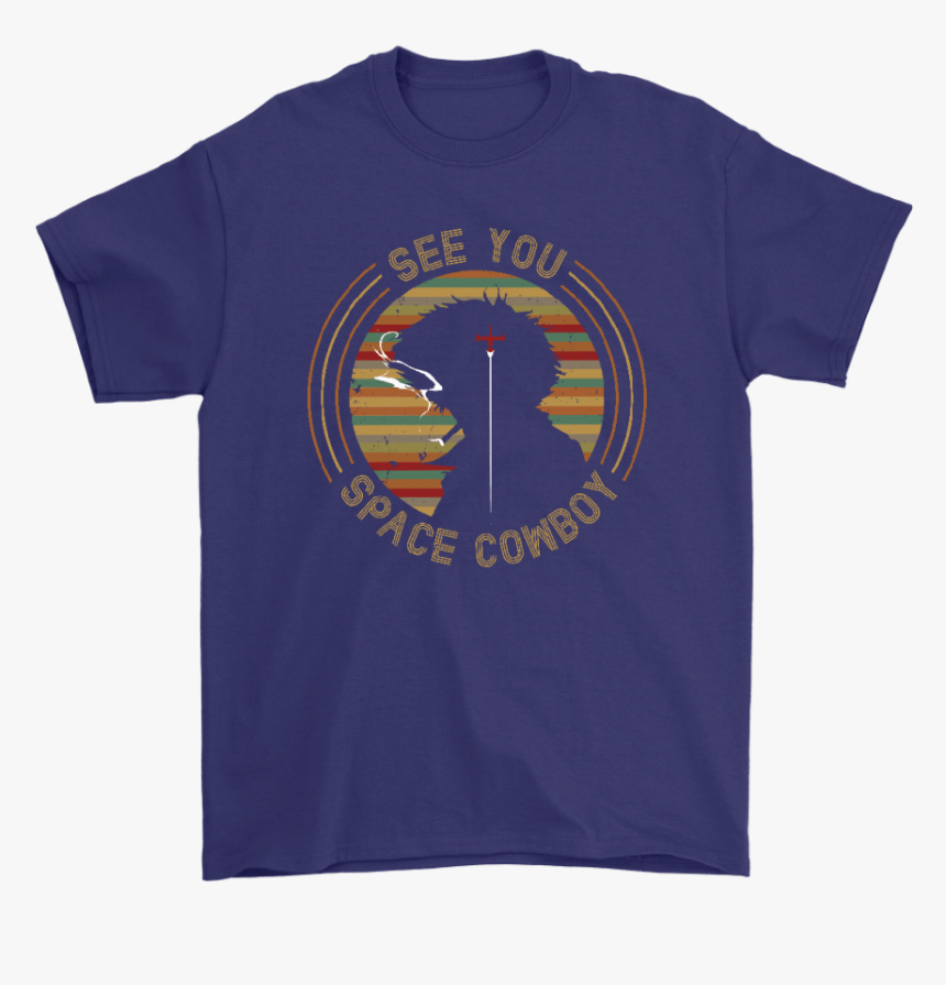 See You Spike Spiegel Space Cowboy Bebop Shirts - Stranger Things Steve Tee Shirt, HD Png Download