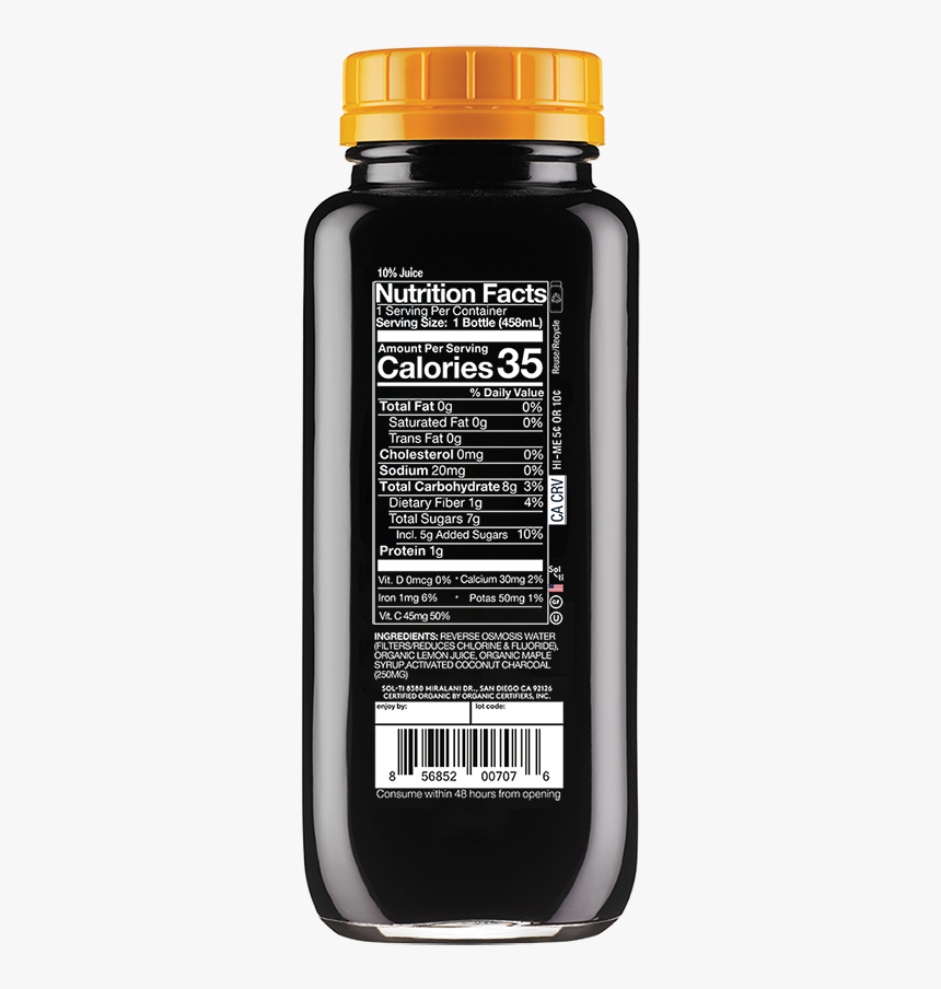 Coconut Charcoal Superade - Coconut, HD Png Download