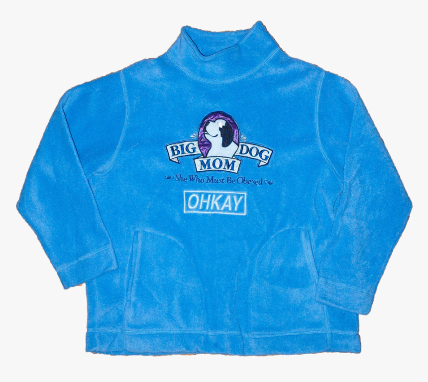 Blue Dog Mom Sweater, HD Png Download